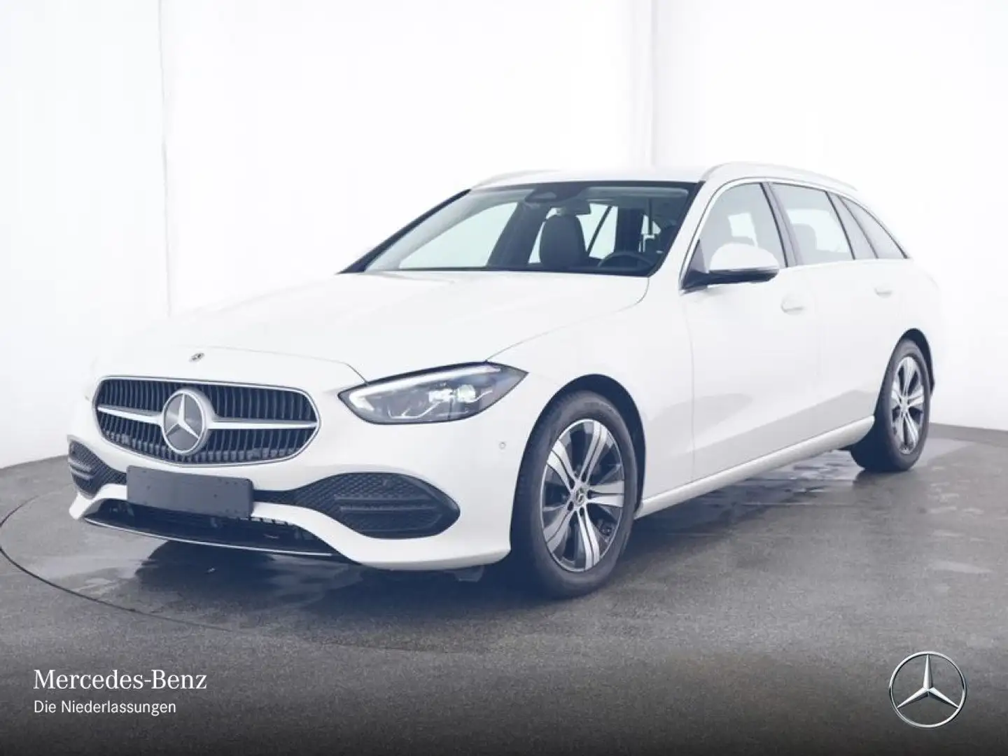 Mercedes-Benz C 200 T AVANTG+LED+KAMERA+TOTW+KEYLESS+9G Weiß - 2
