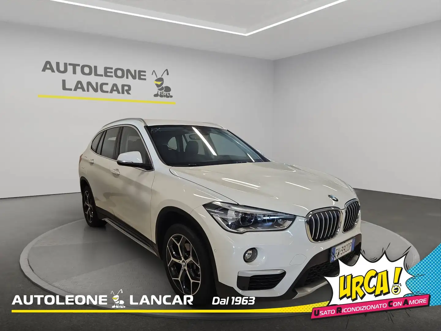 BMW X1 xdrive18d xLine 150cv AUTOMATICA 4x4 E6 Bianco - 1