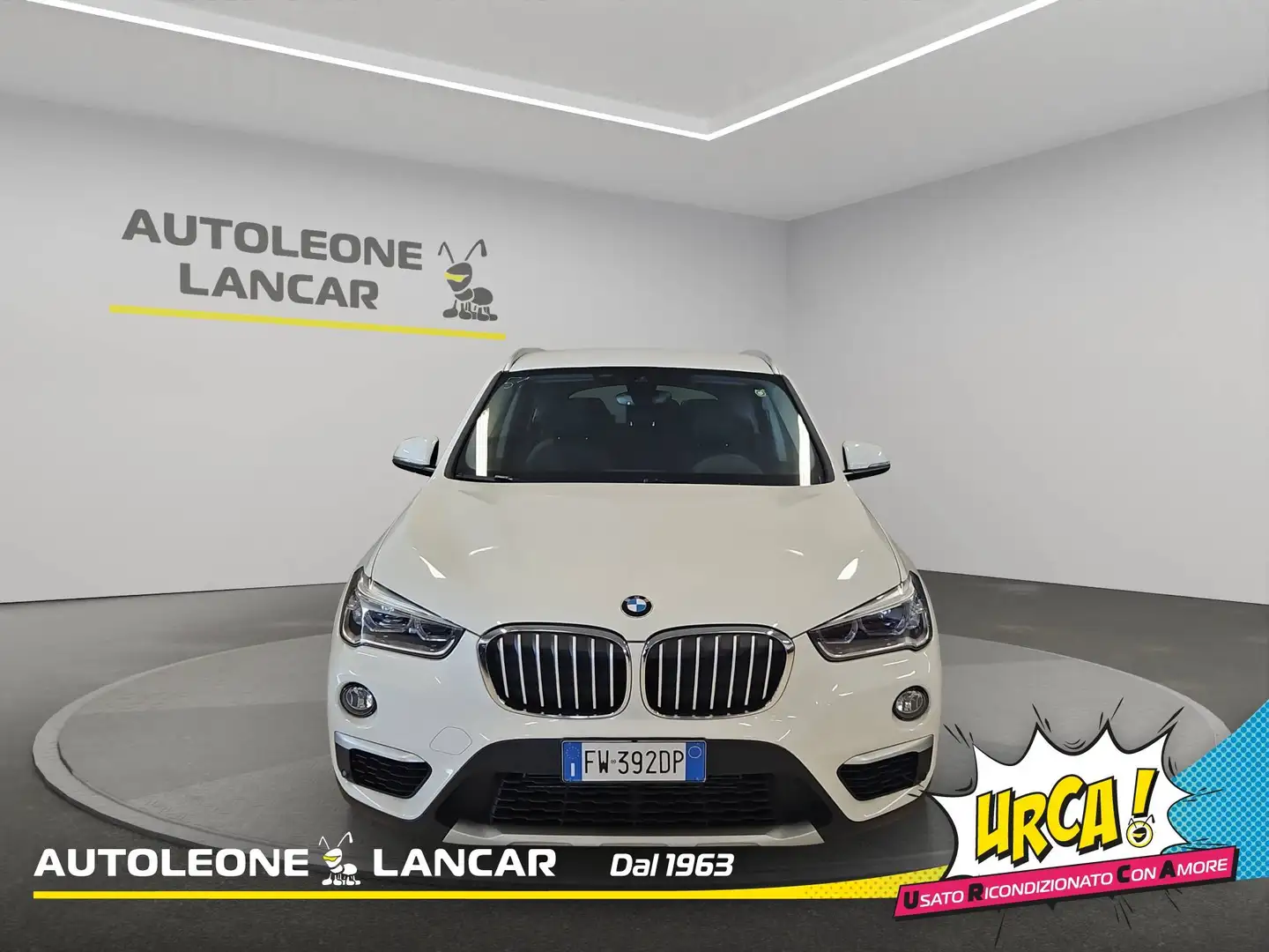 BMW X1 xdrive18d xLine 150cv AUTOMATICA 4x4 E6 Bianco - 2