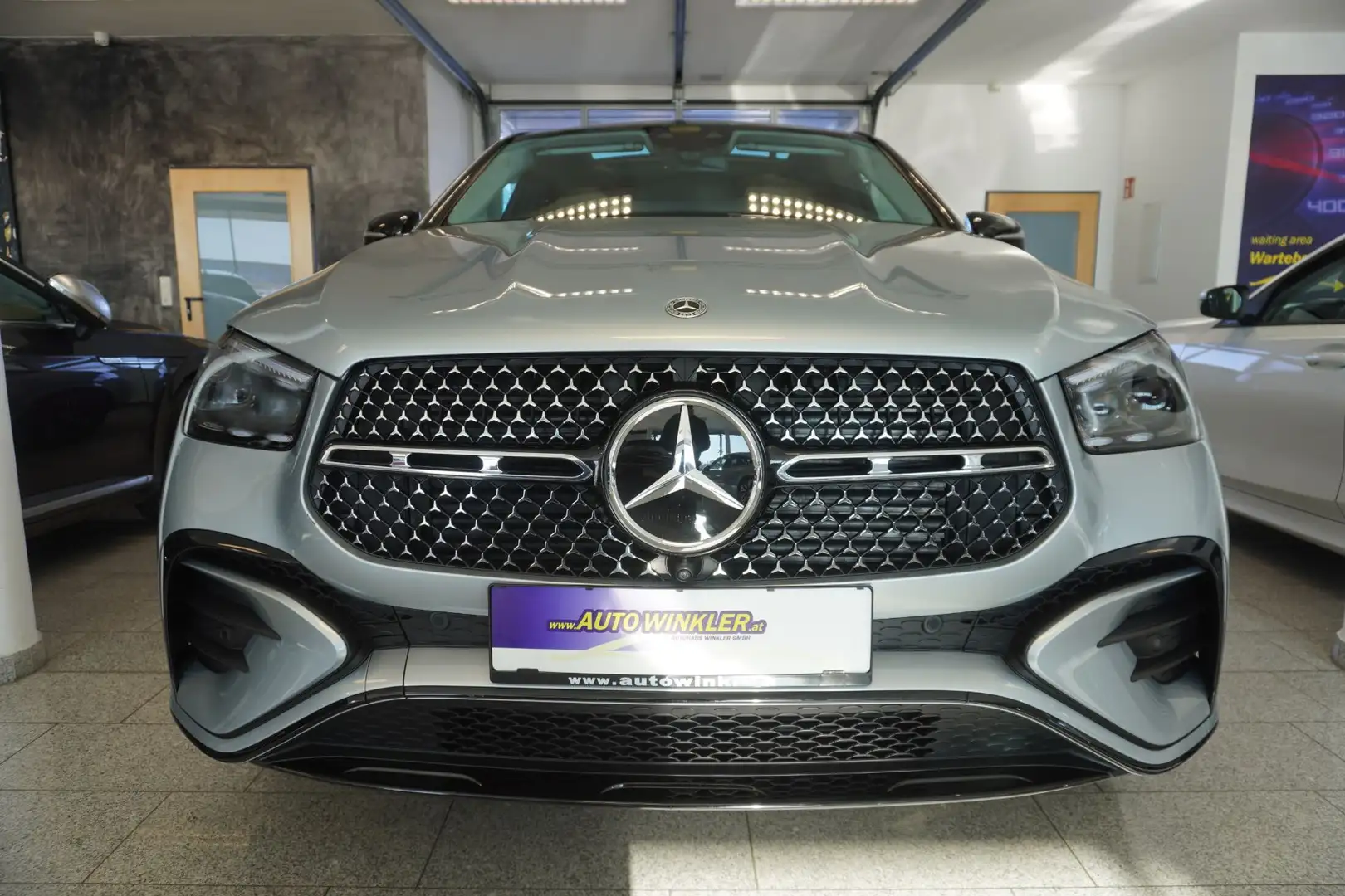 Mercedes-Benz GLE 350 de 4M Coupe MY24/AMG Line/Panorama Silber - 2