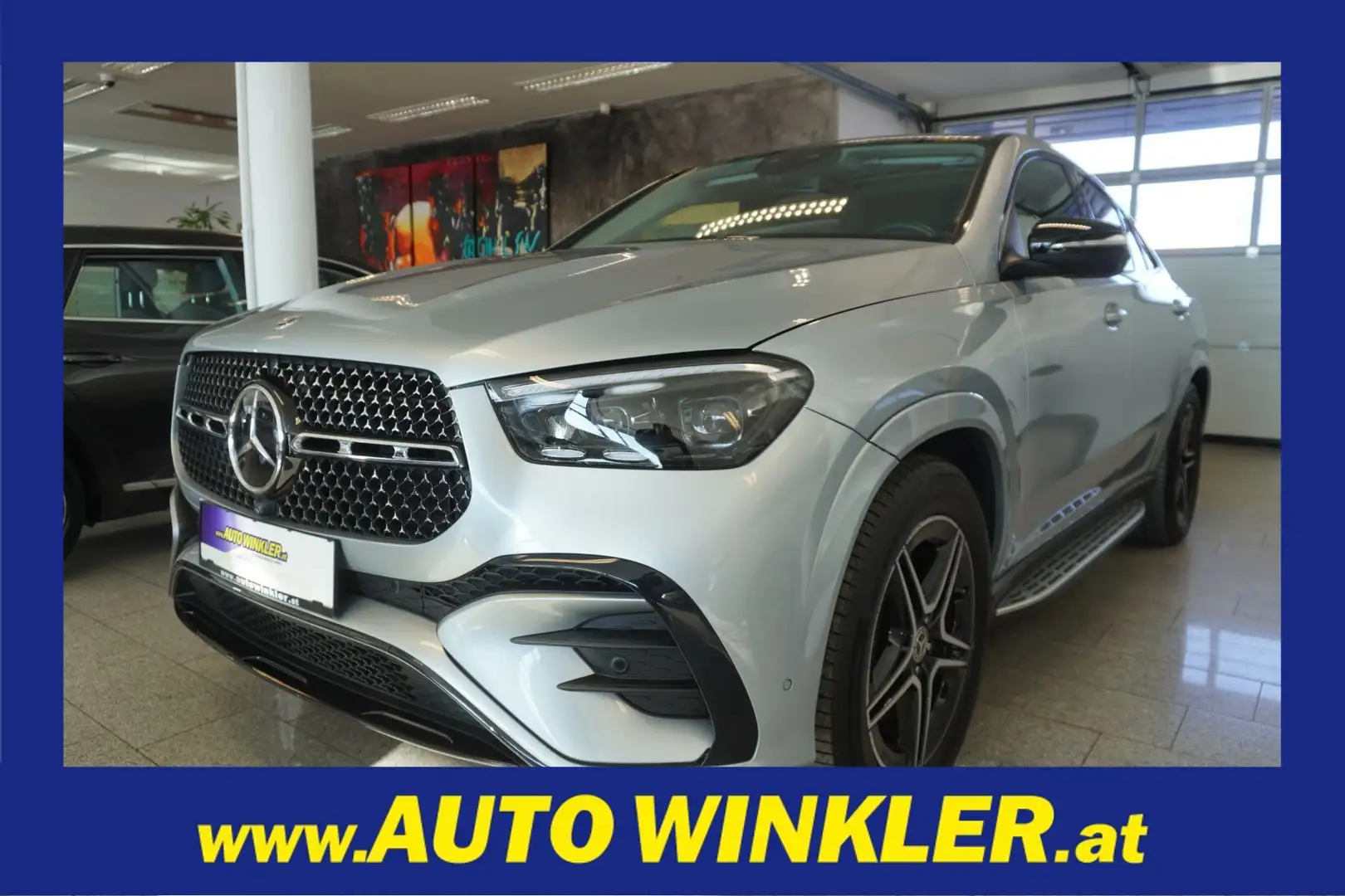 Mercedes-Benz GLE 350 de 4M Coupe MY24/AMG Line/Panorama Silber - 1