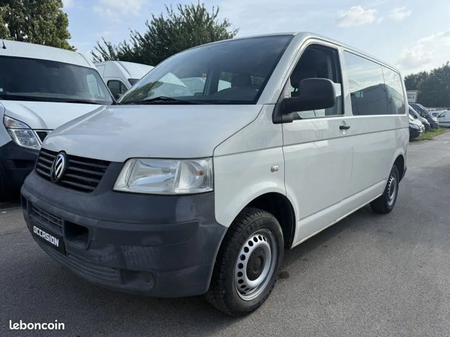 Volkswagen Transporter CCB 2.5 TDI 130CH Blanc - 1