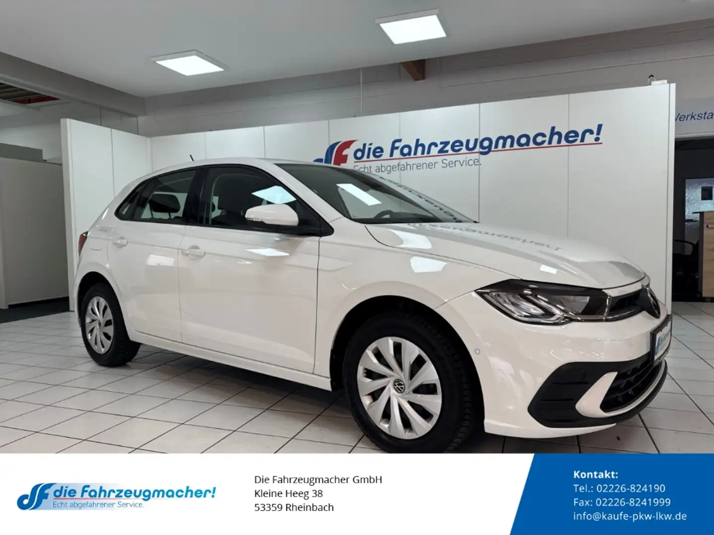 Volkswagen Polo VI Life 1.0 TSI EU6d Navi Digitales Cockpit LED Ap Blanc - 1