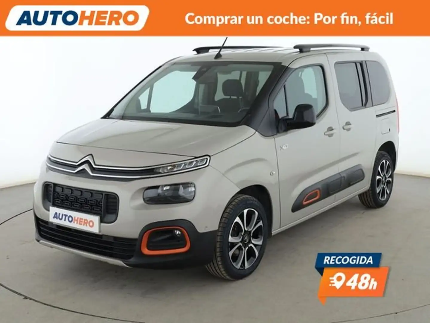 Citroen Berlingo 1.5 Blue-HDi Shine M Gris - 1