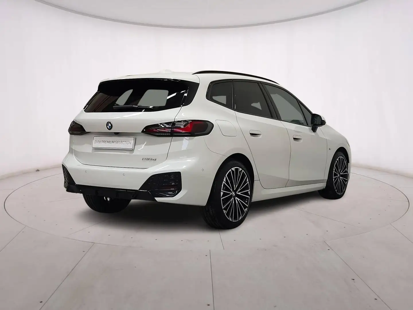 BMW 218 218d Active Tourer MSport Blanc - 2