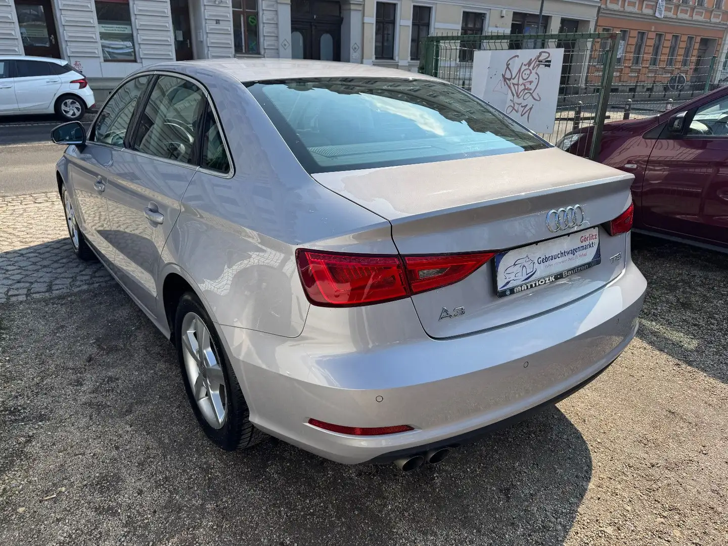 Audi A3 Limousine attraction 1-Hand Scheckheft PDC Grau - 2