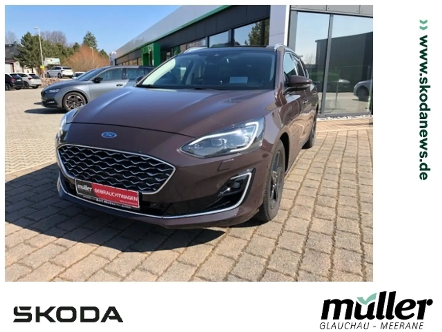 Ford Focus Turnier Vignale AHZV Standhzg ACC DAB Szary - 1