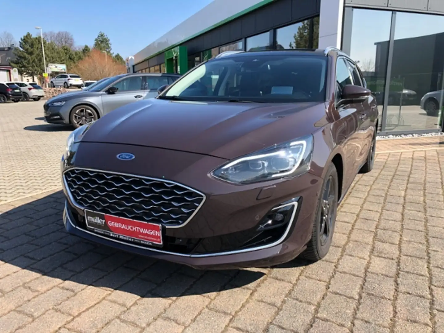 Ford Focus Turnier Vignale AHZV Standhzg ACC DAB Grijs - 2