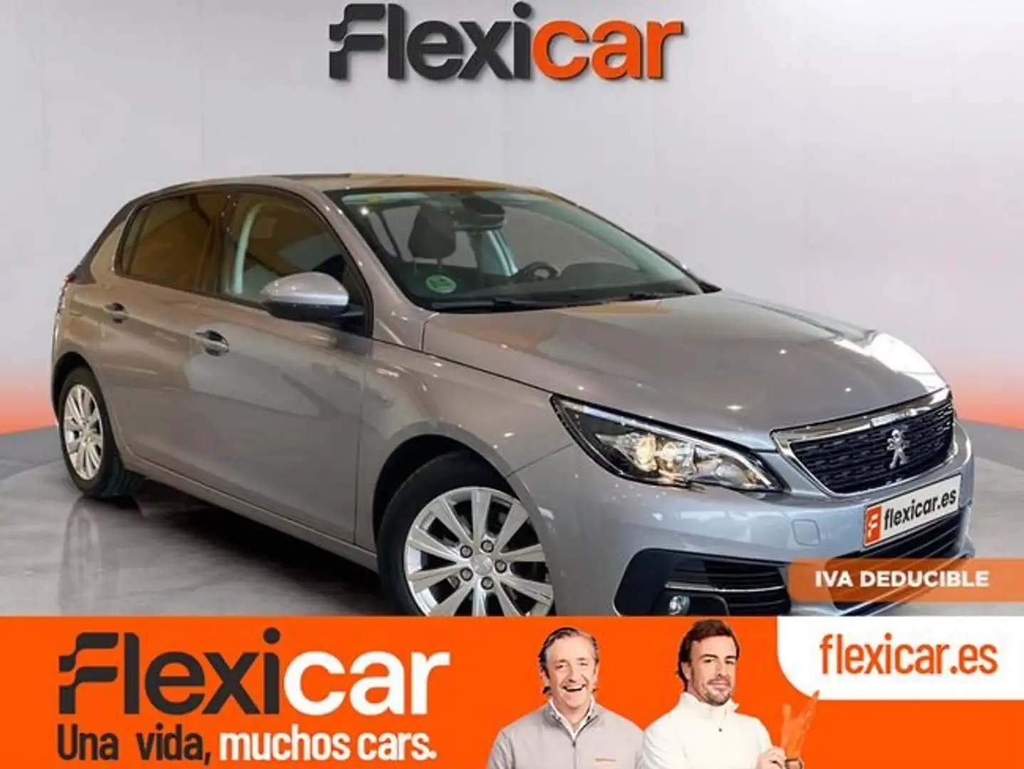 Peugeot 308 1.2 PureTech S&S Style EAT8 130 Gris - 1