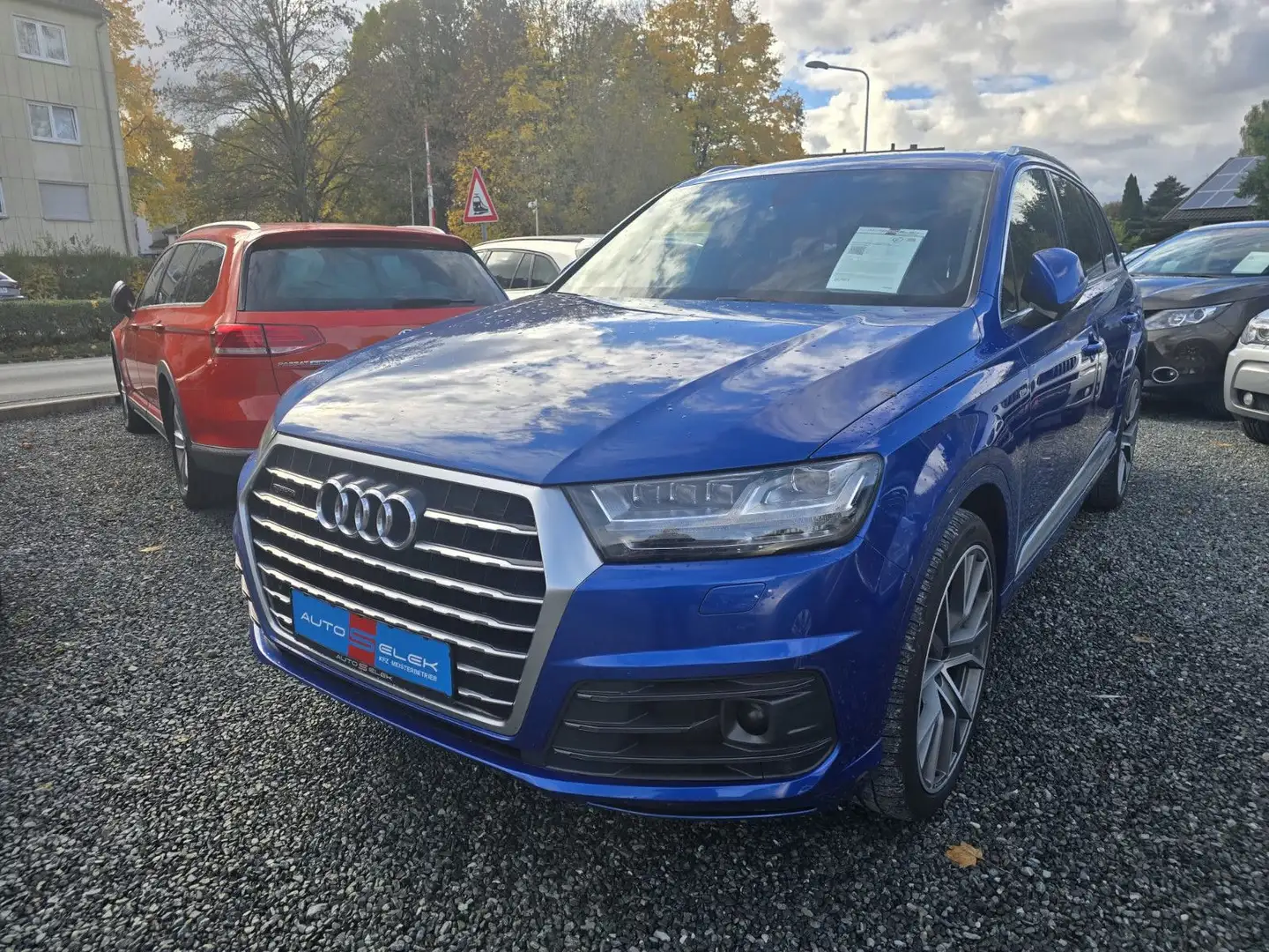 Audi Q7 3.0 TDI quattro S-LINE TOP-AUSTATTUNG Bleu - 1