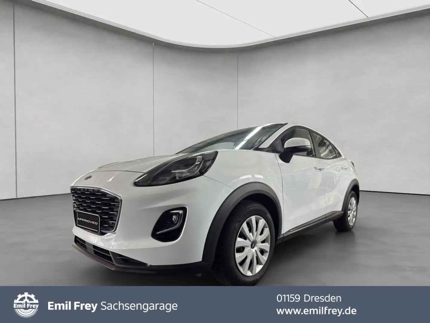 Ford Puma 1.0 EcoBoost COOL & CONNECT Wi-Pa Klimaaut. Wit - 1