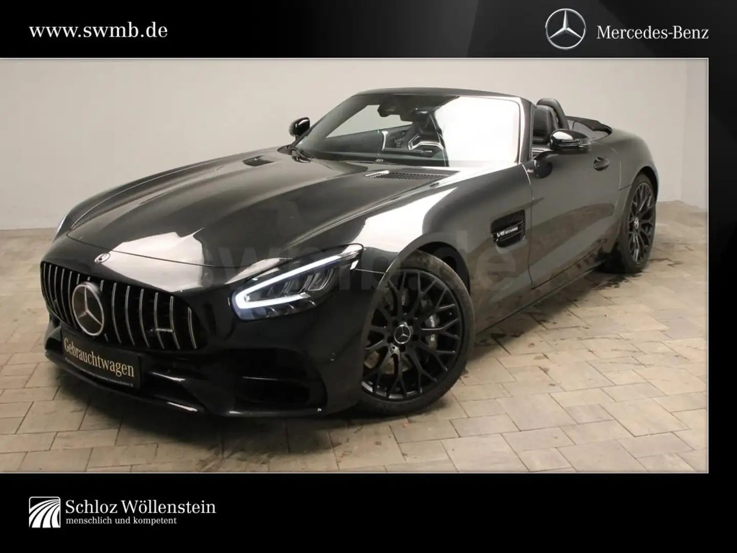 Mercedes-Benz AMG GT Roadster LED/DISTRONIC/Memory/Perf-Abgas Negro - 2