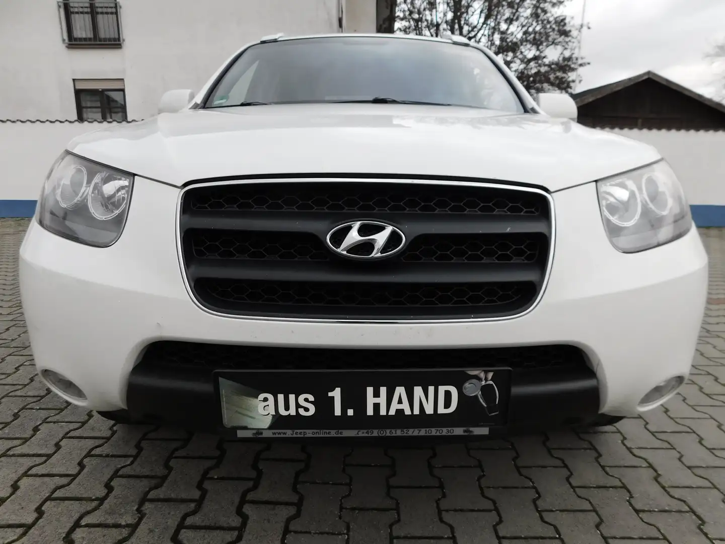 Hyundai SANTA FE Edition+, Navi Becker+AHK, 1.Hand S-Heftgepflegt Blanc - 1