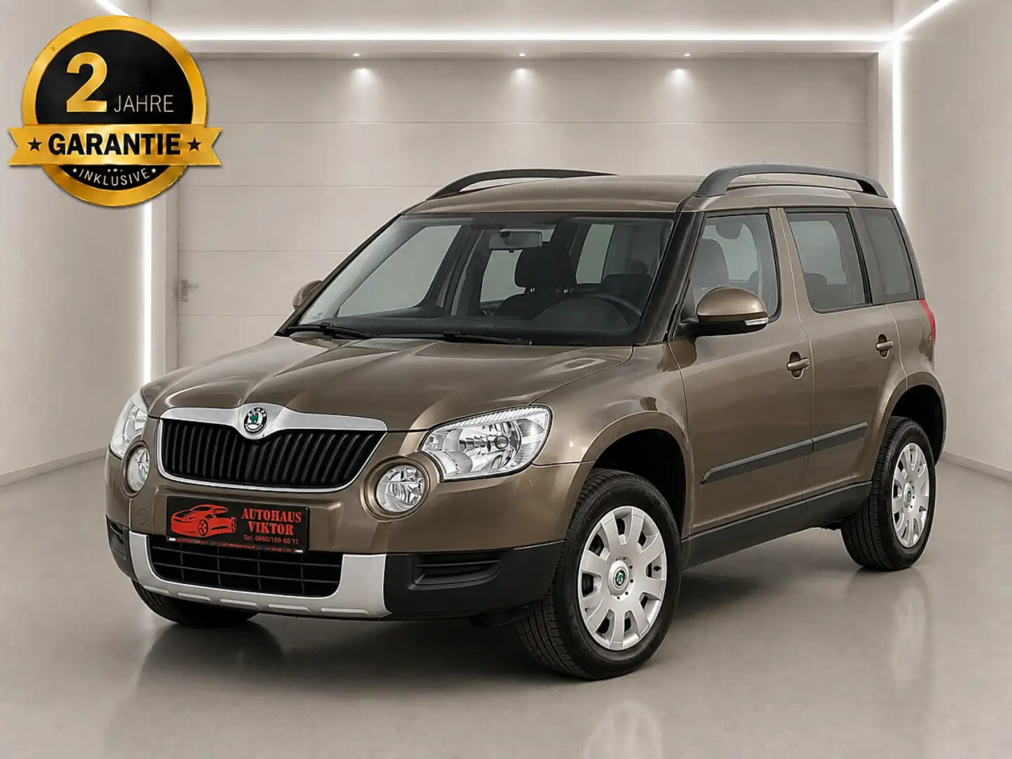 Skoda Yeti 1.2 TSI Active*24 Monate Garantie,STEUERKETTE N... Braun - 1