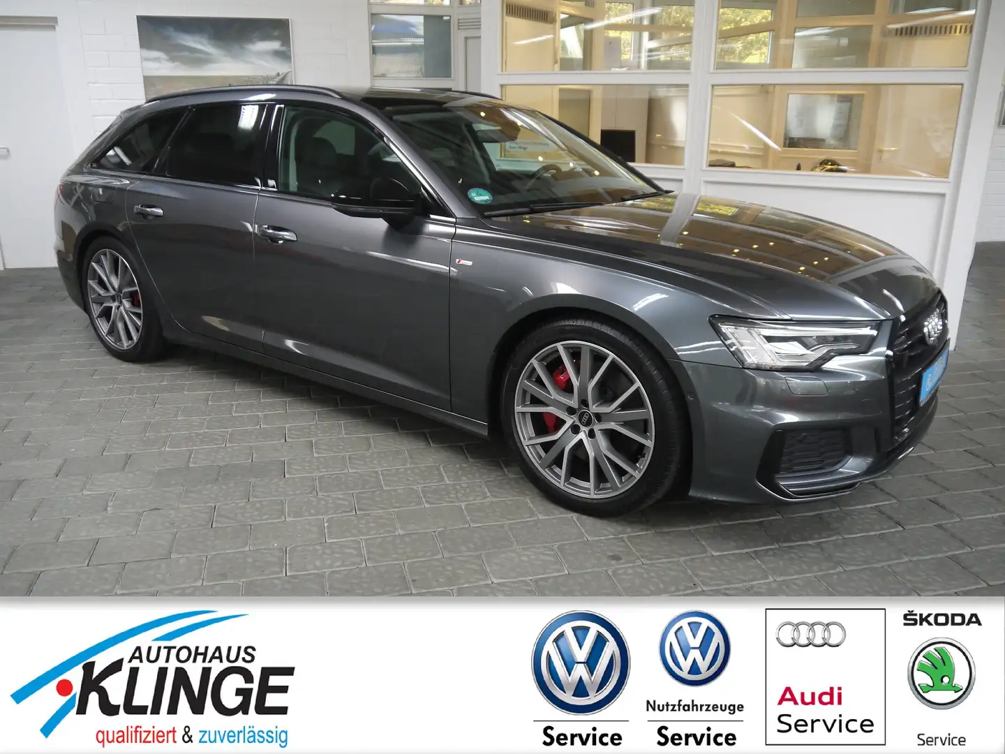 Audi A6 55 TFSI e quattro sport S-Line Gris - 1