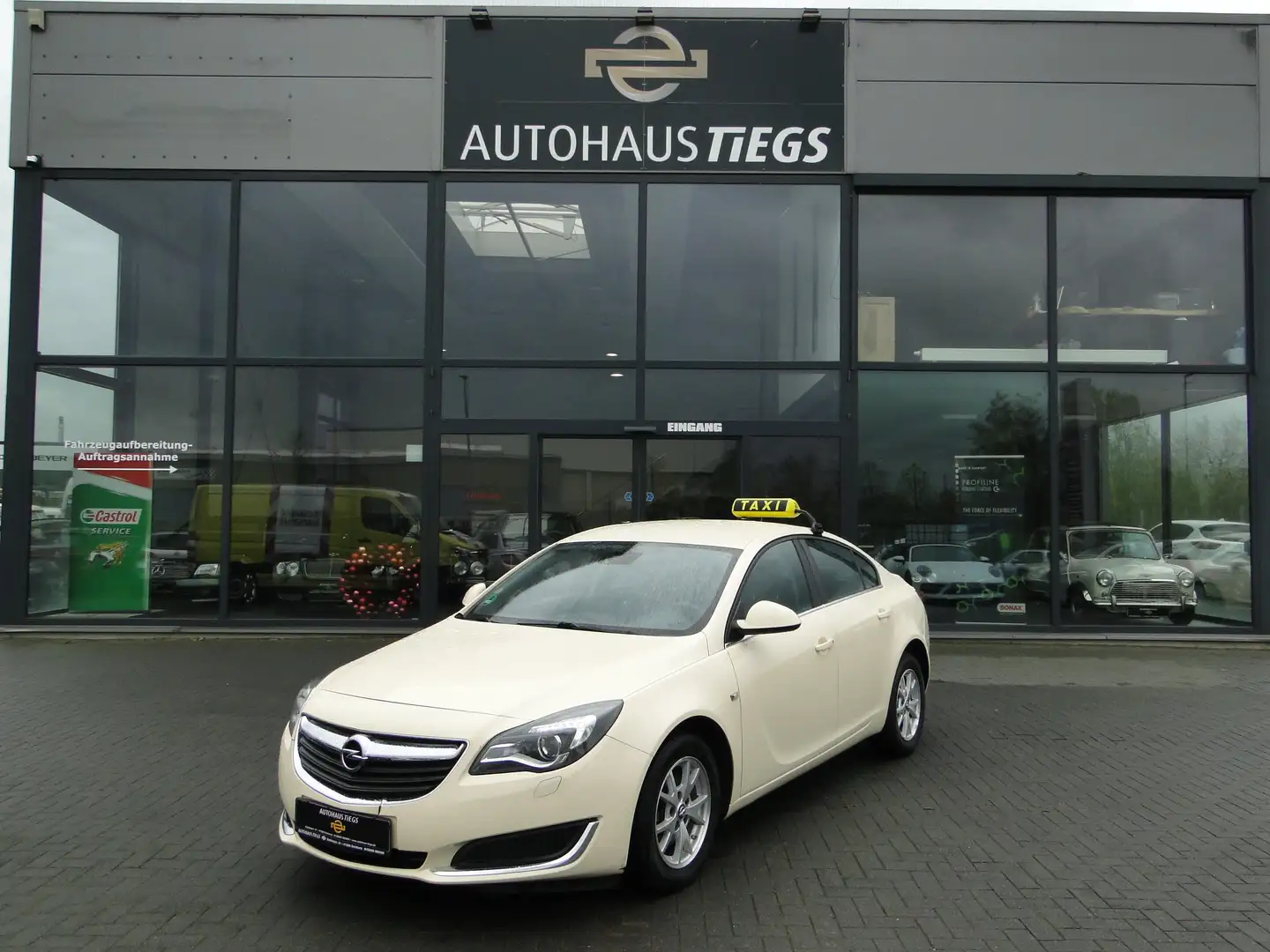 Opel Insignia Insignia 1.4 16V Turbo LPG Edition TAXI LEDER Бежевий - 1