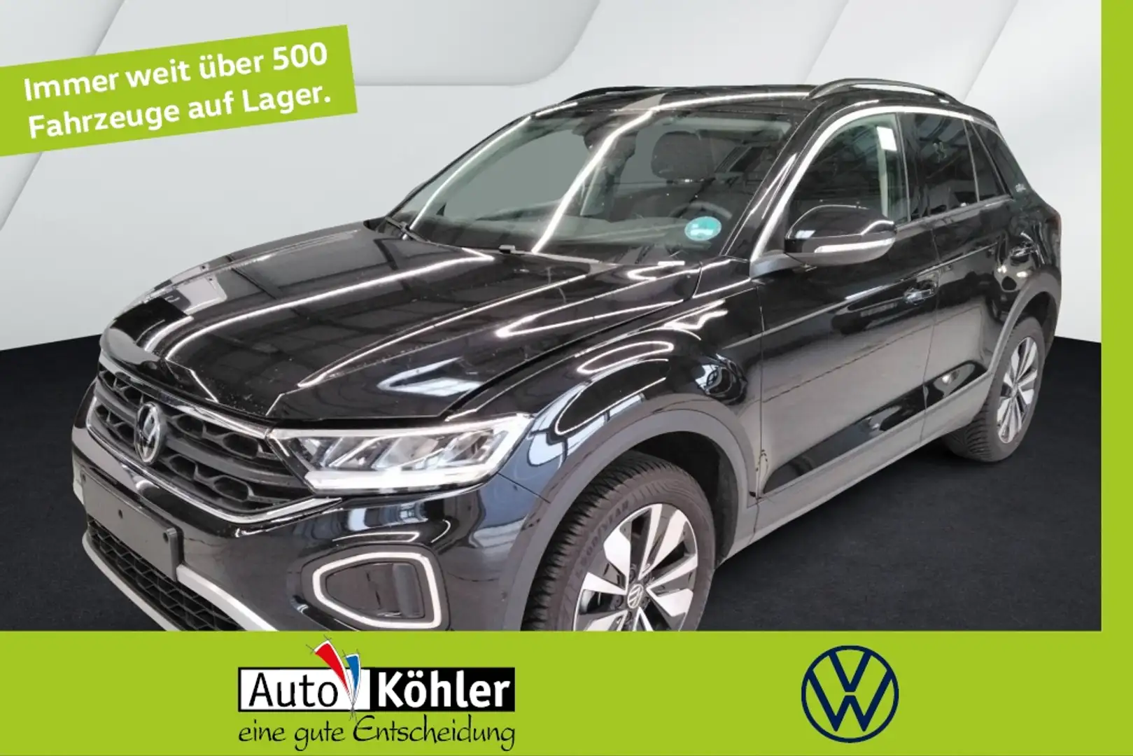 Volkswagen T-Roc GOAL TSI CarPlay/Black/Virt/ACC/LED/Navi Schwarz - 1