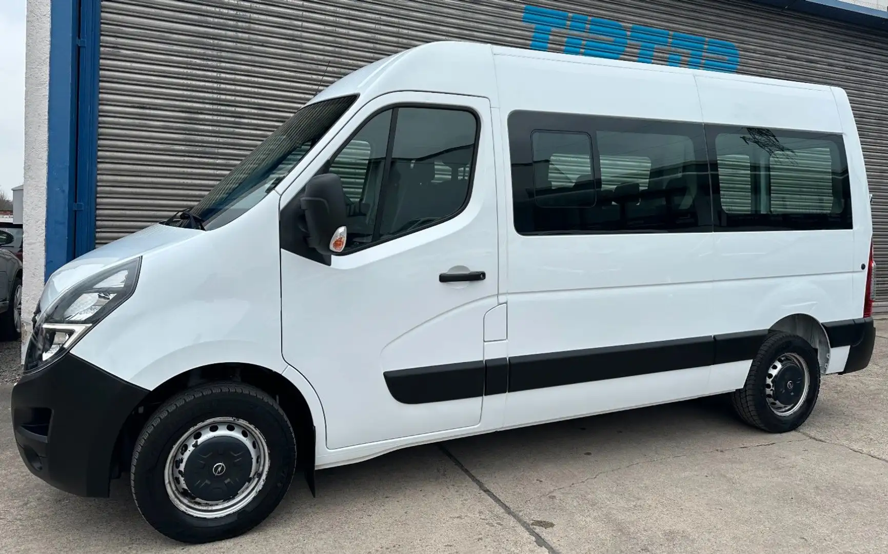 Opel Movano B Kasten HKb L2H2 3,5t*9-SITZ*NAVI*KLIMA* Biały - 1