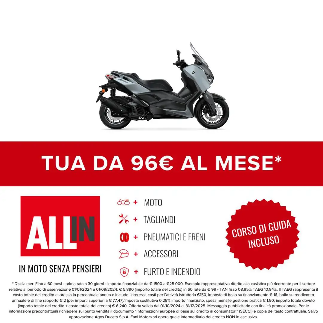 Yamaha X-Max 125 Tech Max Alb - 2