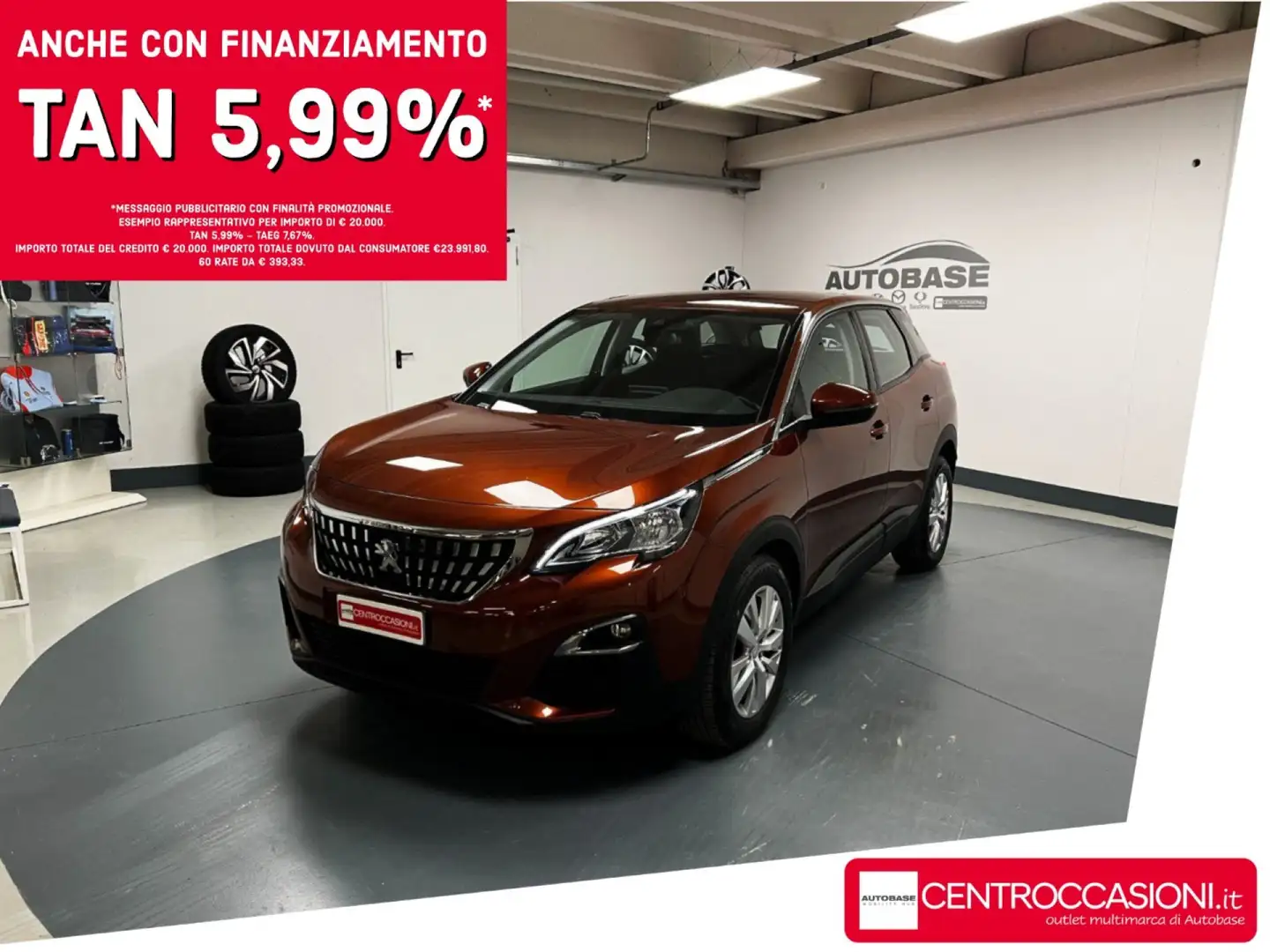 Peugeot 3008 BlueHDi 130 S&S Business Brown - 1