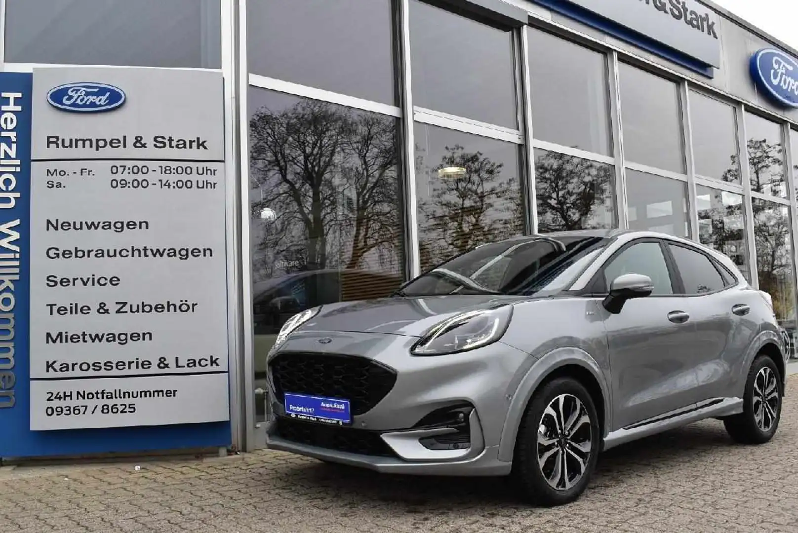 Ford Puma ST-Line X Silber - 1