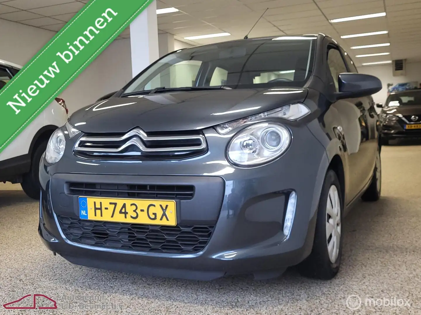 Citroen C1 1.0 VTi 5drs Feel *NL, AIRCO, RIJKLAARPRIJS!* Grau - 1