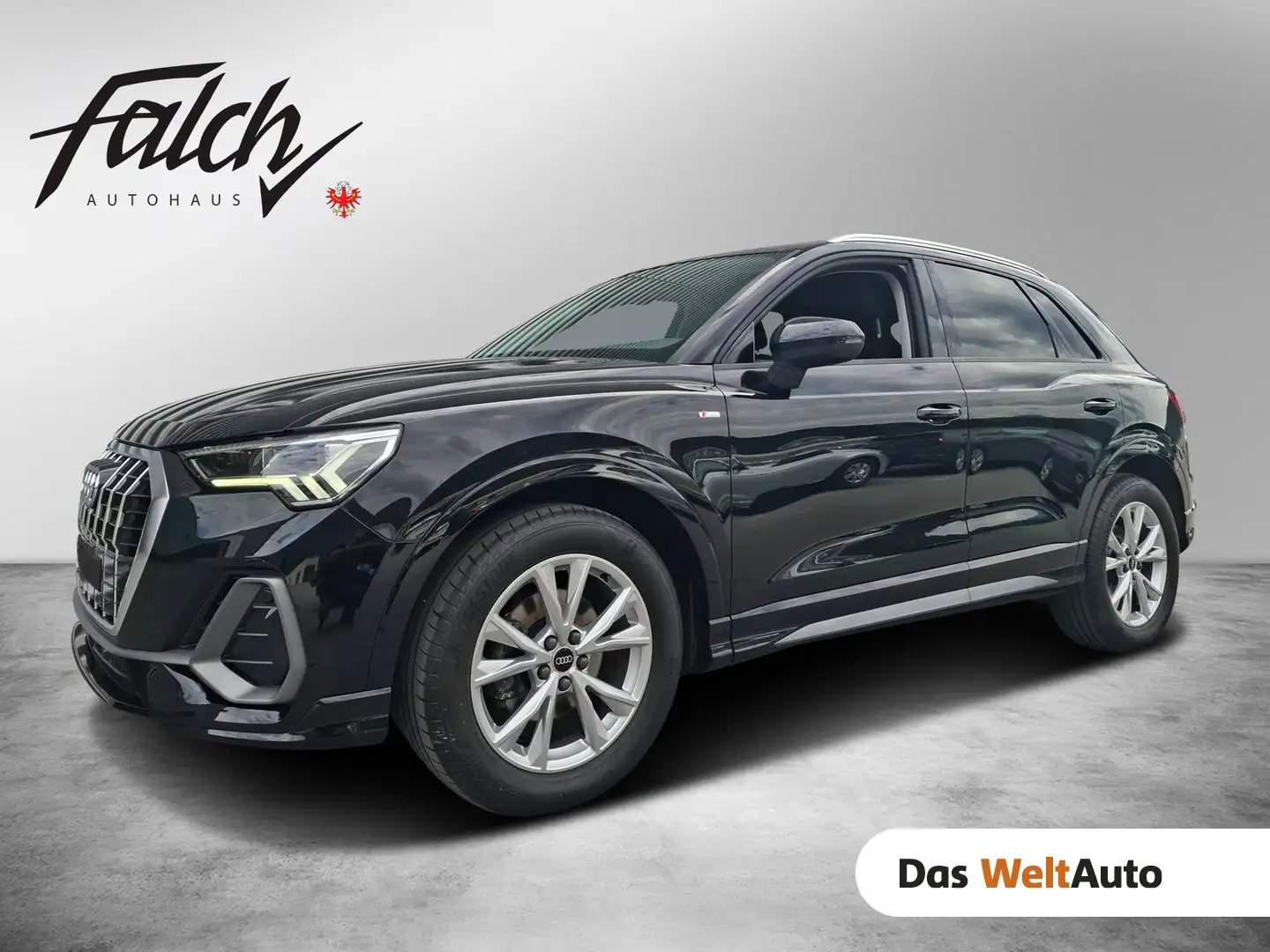 Audi Q3 35 TDI quattro S line exterieur Schwarz - 1