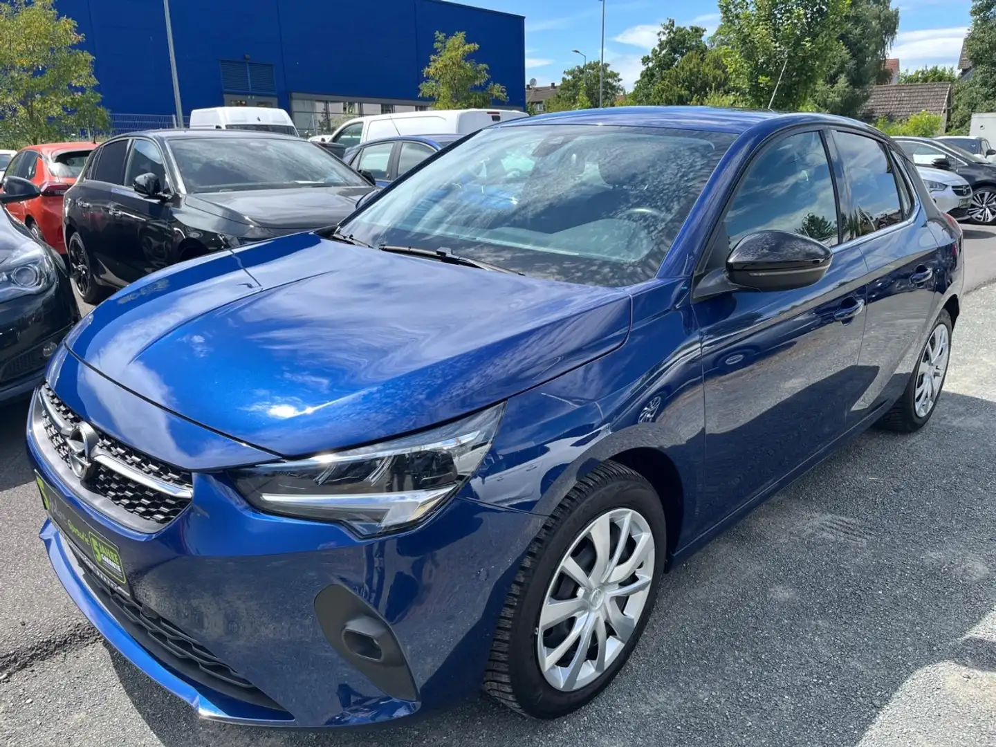 Opel Corsa F 1.2 Turbo Elegance +Lenkradheizung+Rückfahrkamer Blauw - 2