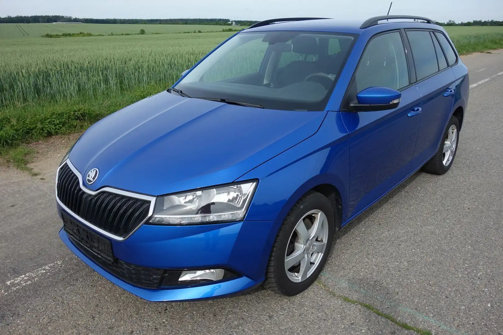 Skoda Fabia Combi Ambition 1,0 TSI Carplay-PDC-Sitzhzg. Blau - 1