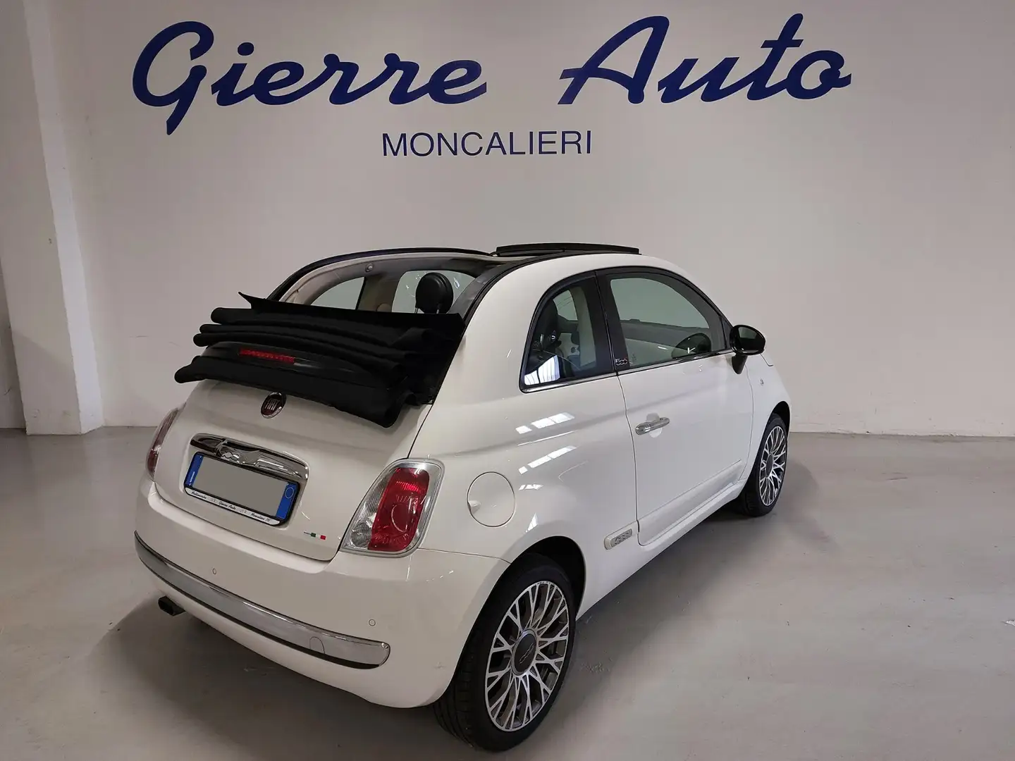 Fiat 500C 500 C 1.2 Lounge Bianco - 2