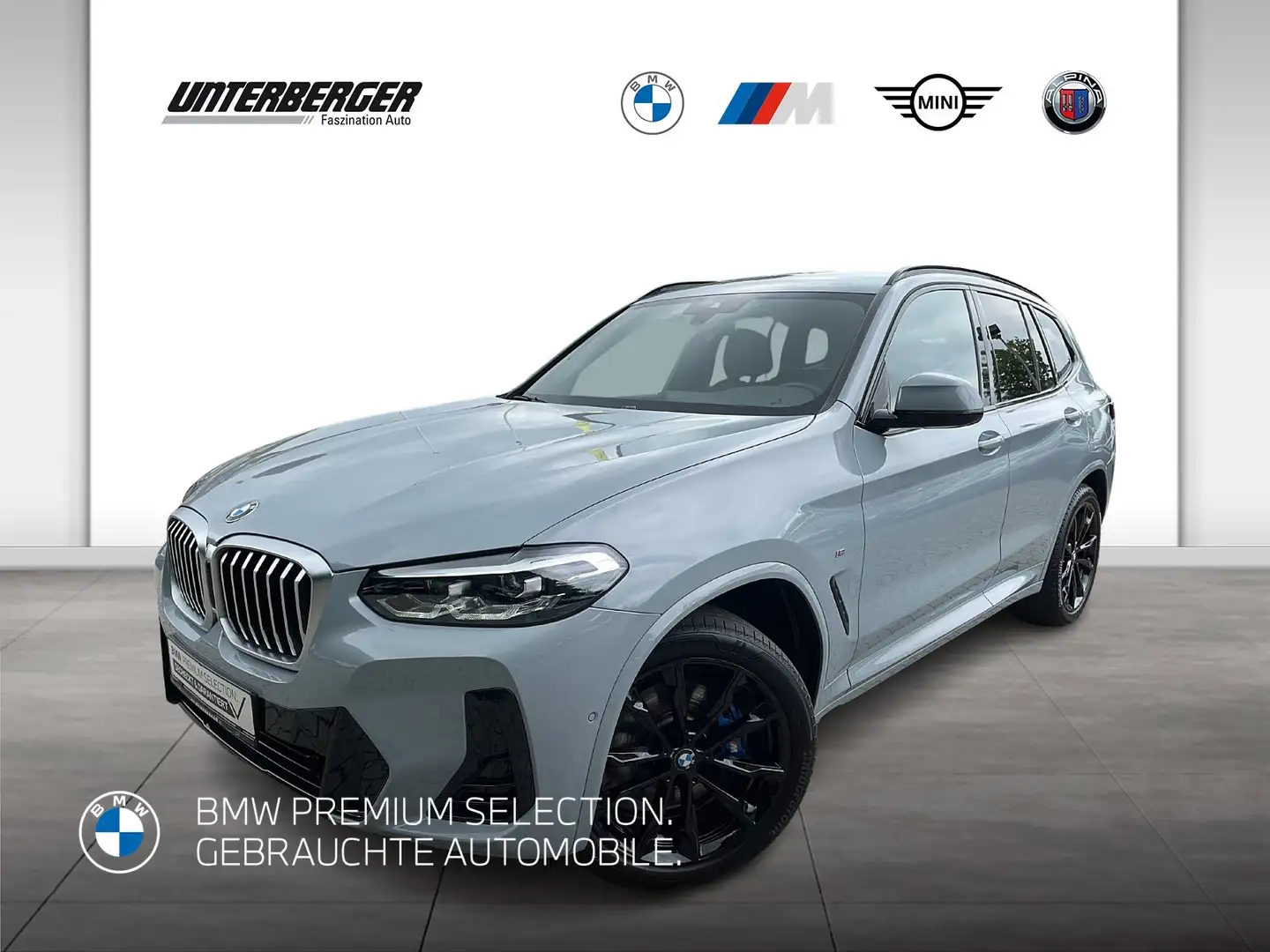 BMW X3 xDrive20d M Sportpaket-HiFi-DAB-Komfortzugang-LED- Gris - 1