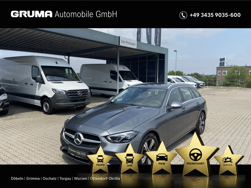 Mercedes-Benz C 180 C 180 T-Modell Avantgarde-Plus+AHK+RüKa+CarPlay+