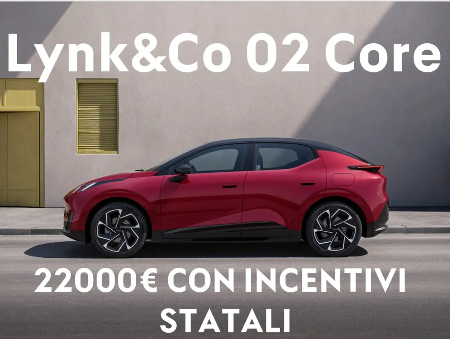 Lynk & Co 02 **-11000€ ECOINCENTIVI** 02 Core Nero - 1