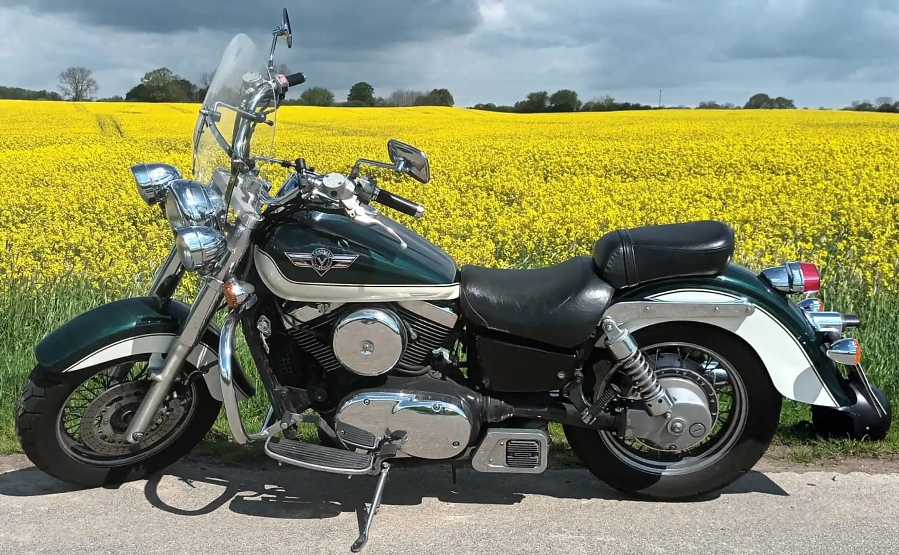 Kawasaki VN 1500 Classic Verde - 1