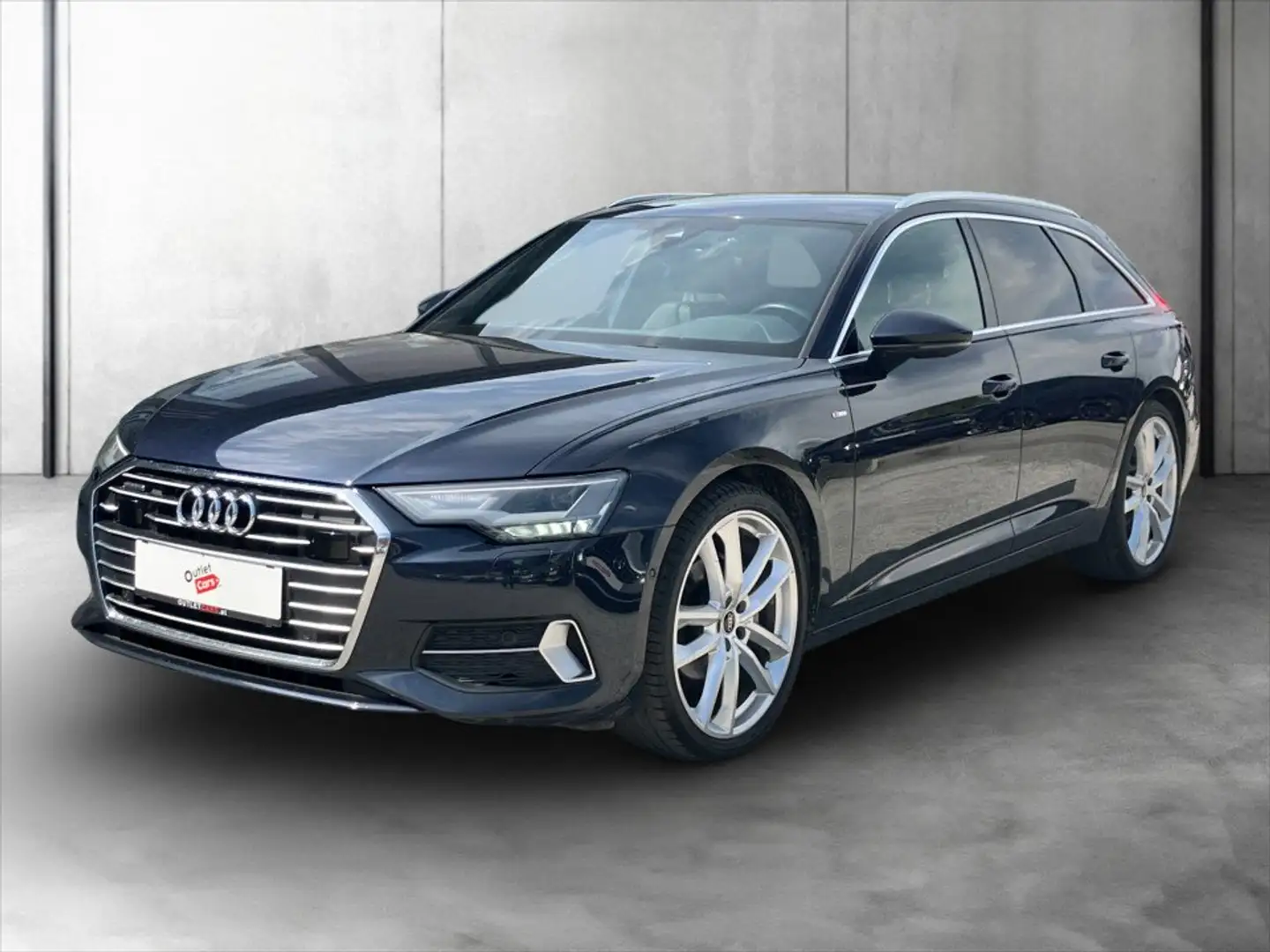 Audi A6 Avant 40 TDI quattro sport Aut. S-Line+AHK+LED Blau - 2