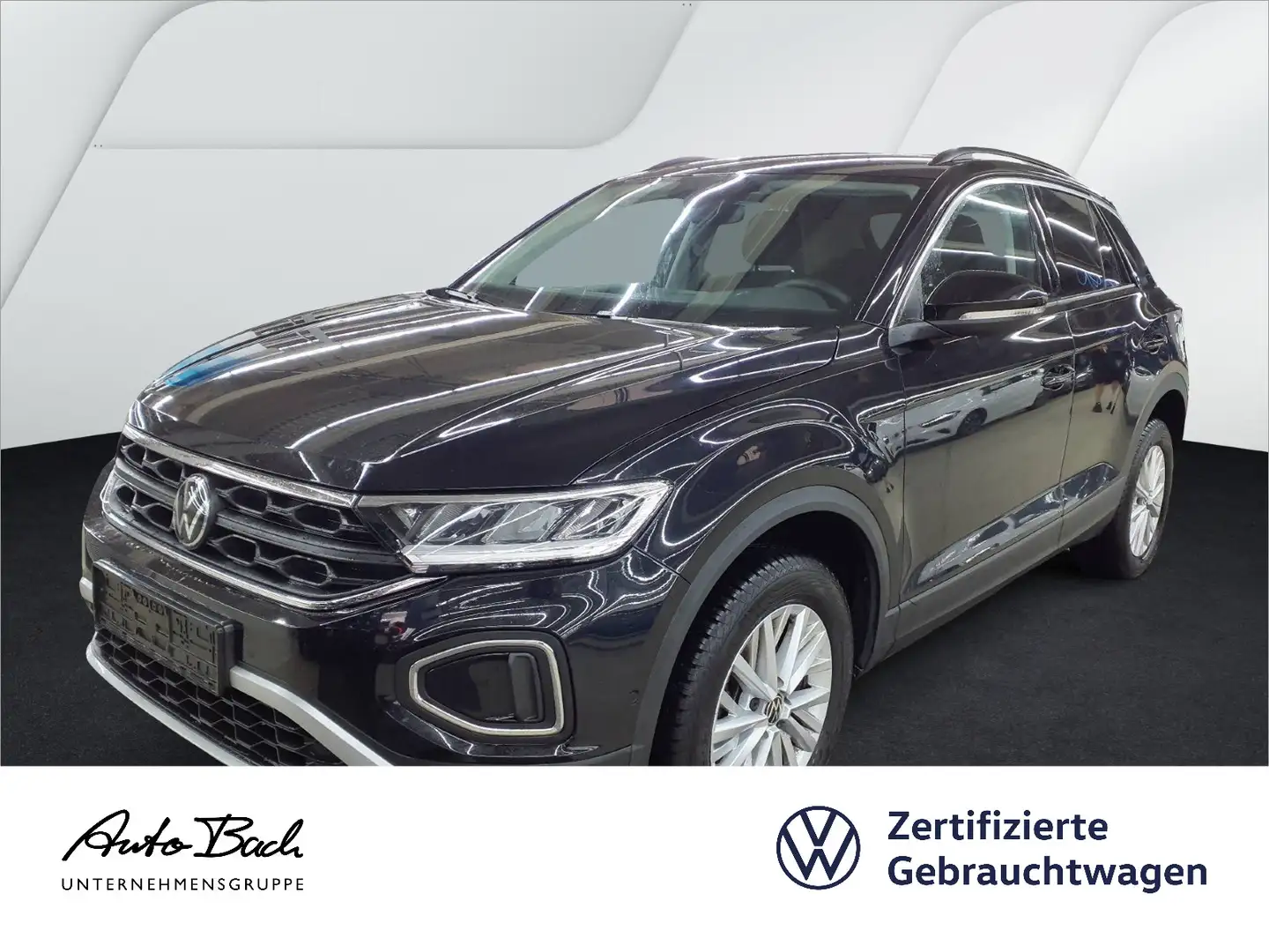 Volkswagen T-Roc 1.0 TSI Life Navi LED Digital Cockpit EPH Zwart - 1