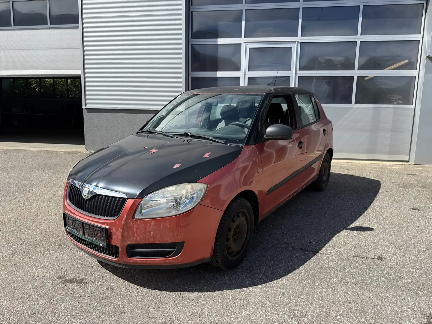Skoda Fabia EXPORT ODER BASTLER FAHRZEUG Rot - 1