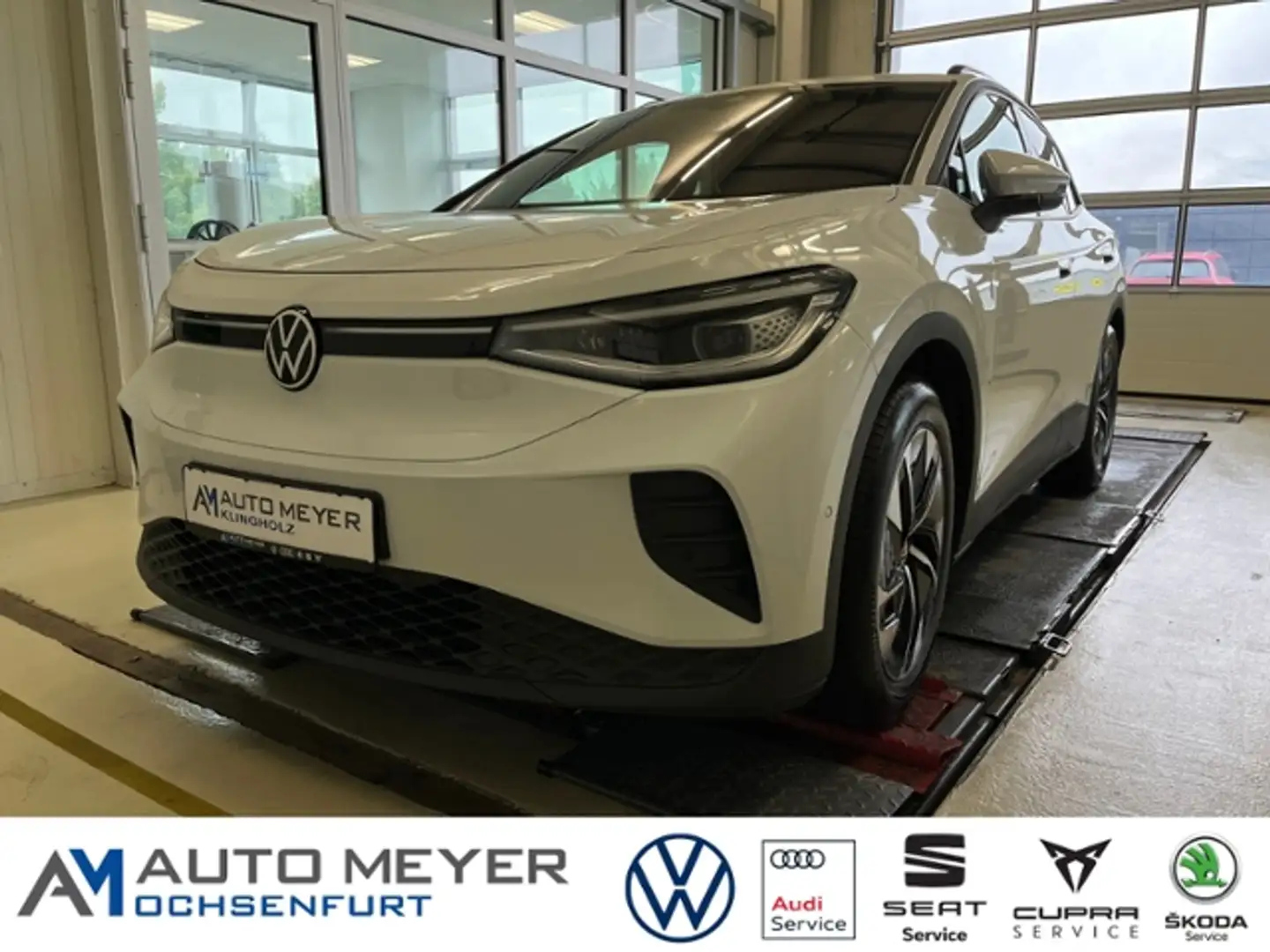 Volkswagen ID.4 Pro 285PS AHK Infotainment +Assistenzpaket Weiß - 1