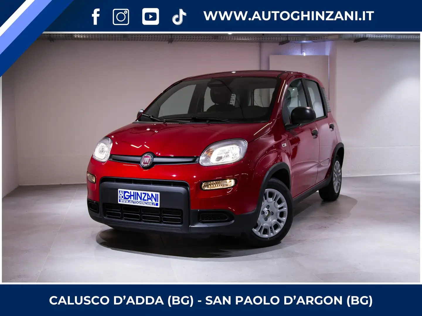 Fiat Panda 1.0 FireFly S&S Hybrid Pop Rosso - 1