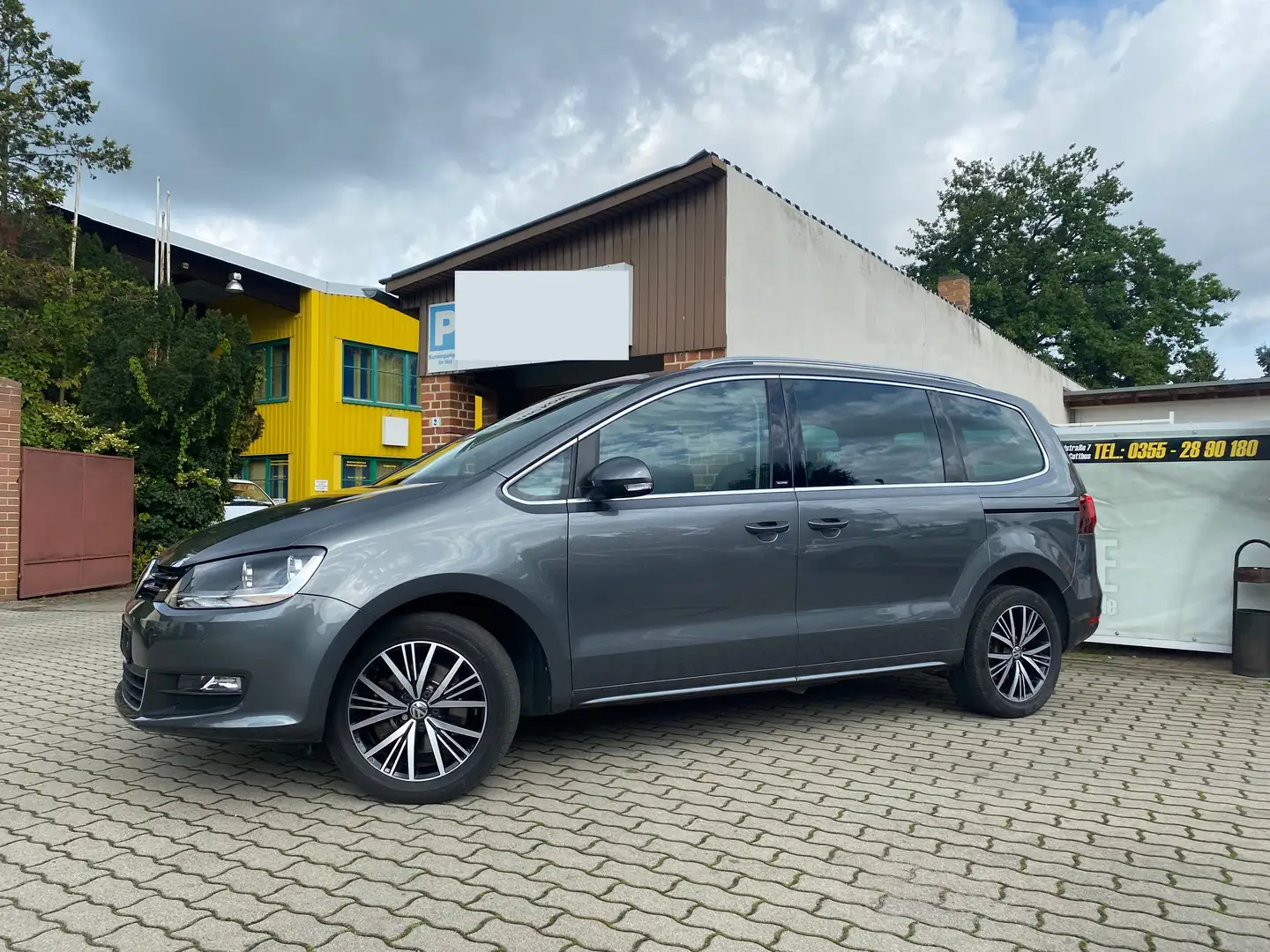 Volkswagen Sharan Sitzheizung - AHK - Alus - Automatik !!! Gris - 1