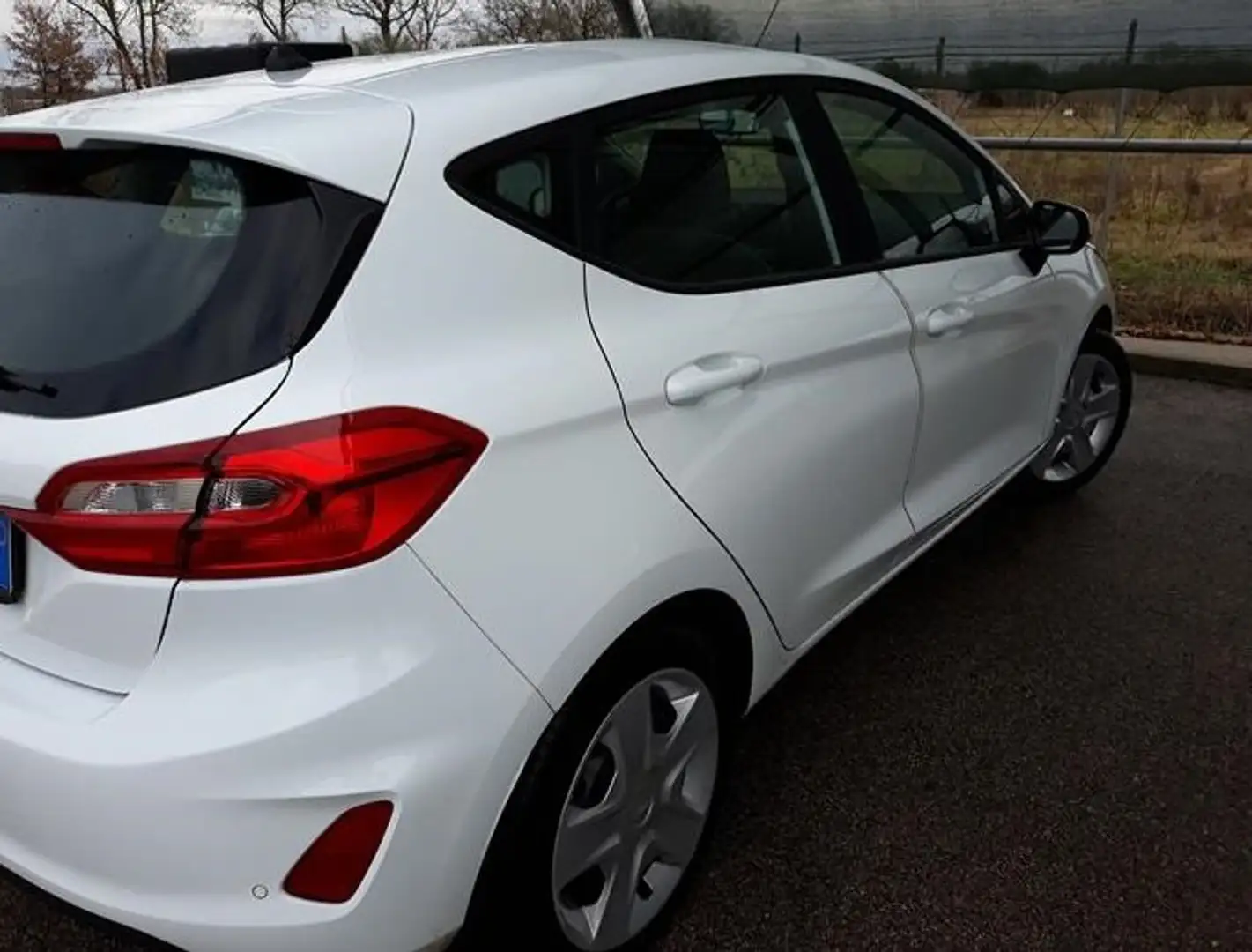 Ford Fiesta Fiesta 5p 1.5 tdci Black 2018 Bianco - 1