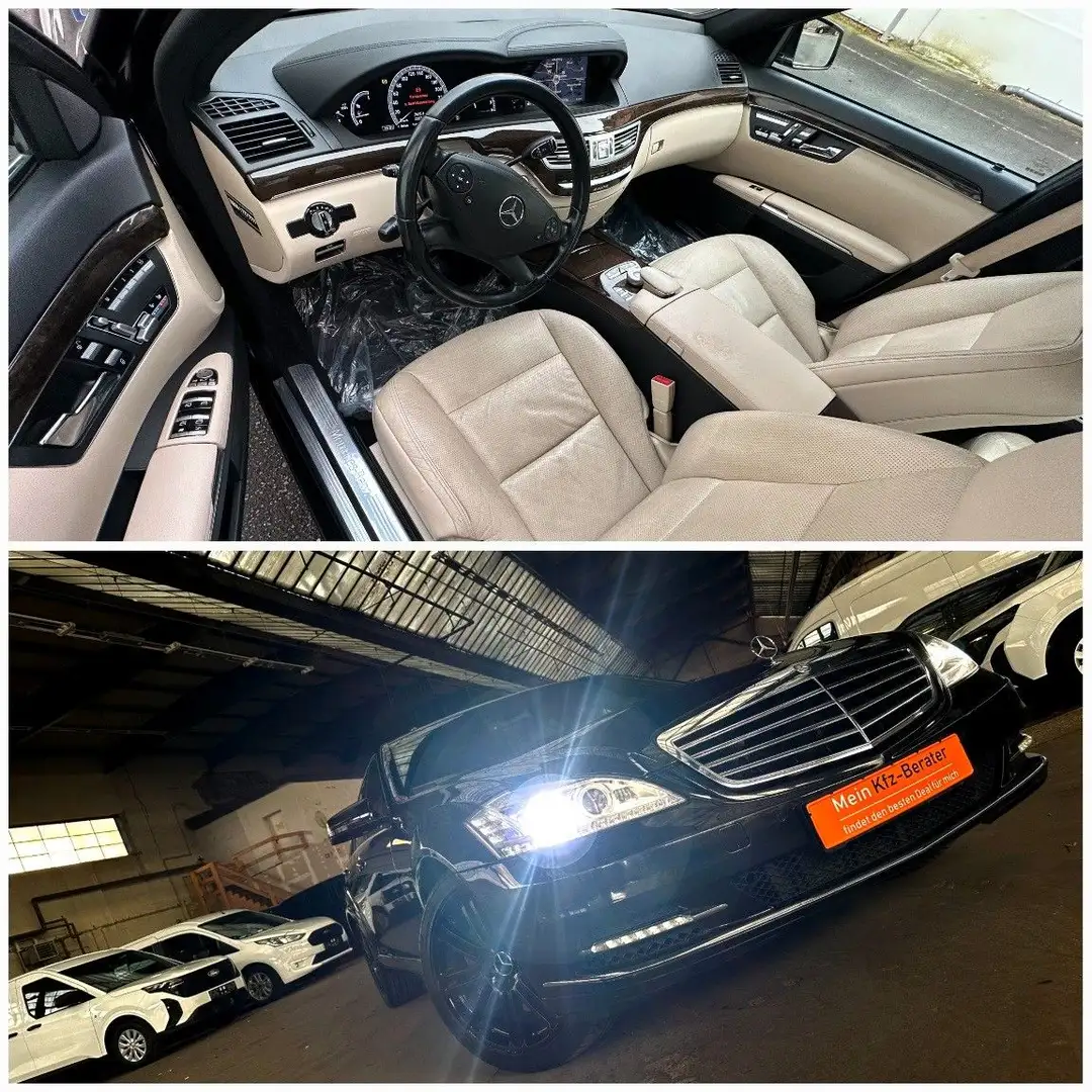 Mercedes-Benz S 350 4Matic MemoBeigeLeder Servo Beluf Airmatic Noir - 1