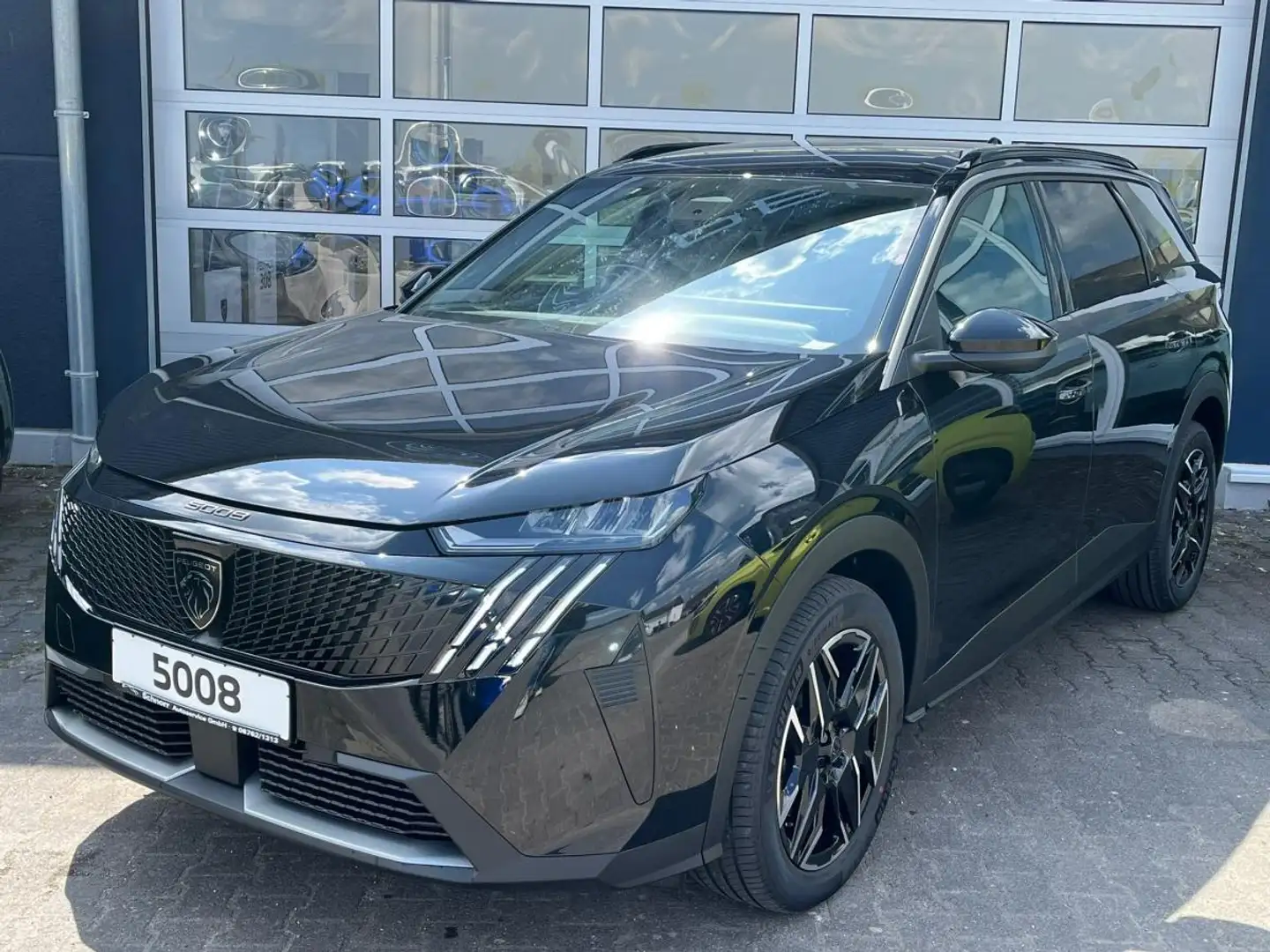 Peugeot 5008 Allure HYBRID 145 e-DSC6 7-SITZER !SOFORT! Schwarz - 1