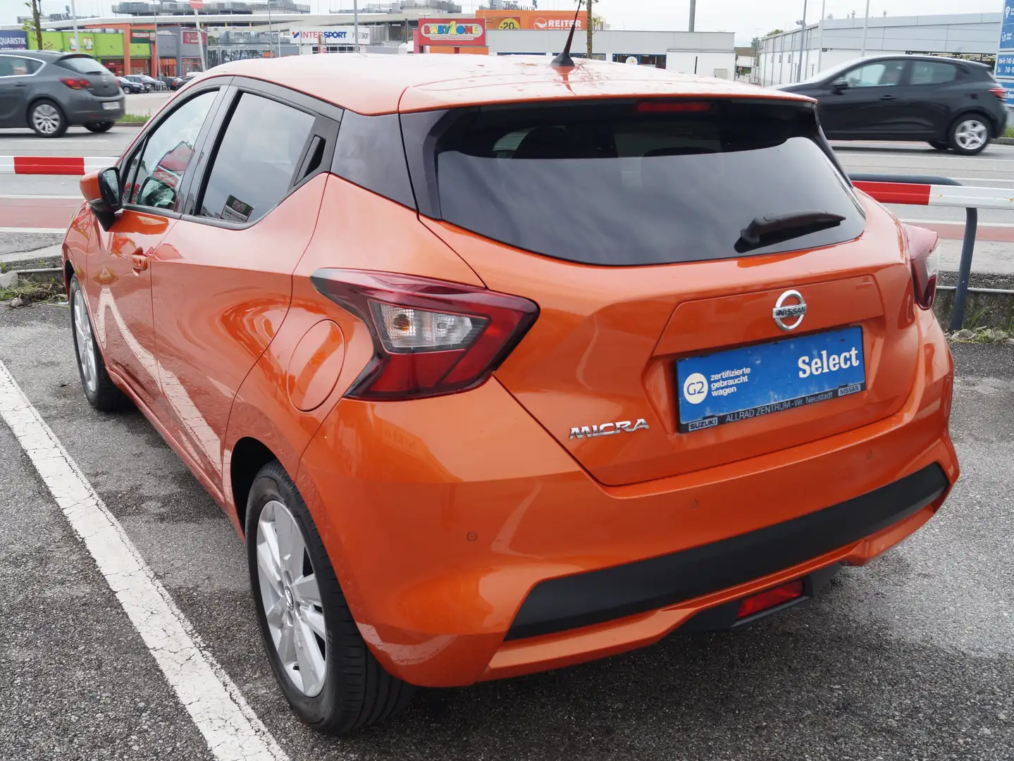 Nissan Micra 1,0 IG-T 100 N-Way Orange - 2