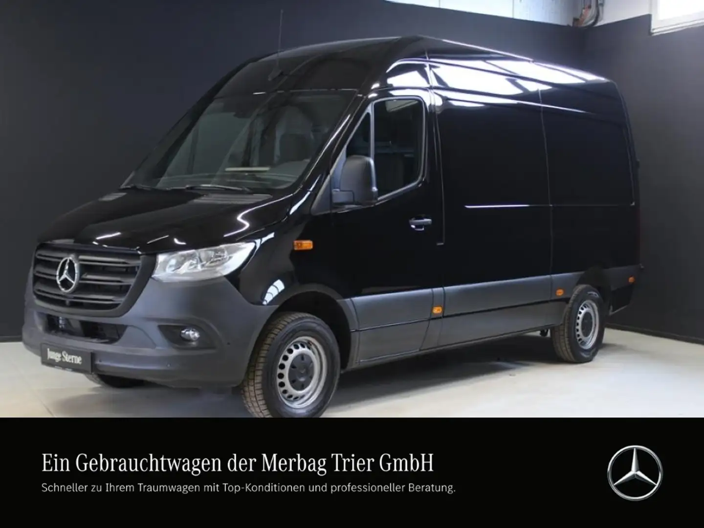 Mercedes-Benz Sprinter 317  *KAST+L2H2+360°+NAVI+93L+EDW+MBUX Schwarz - 1