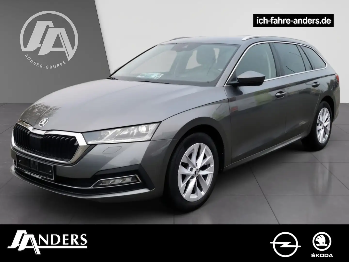 Skoda Octavia Combi Style 2.0 TDI DSG Distronic+HUD+LM Grau - 1