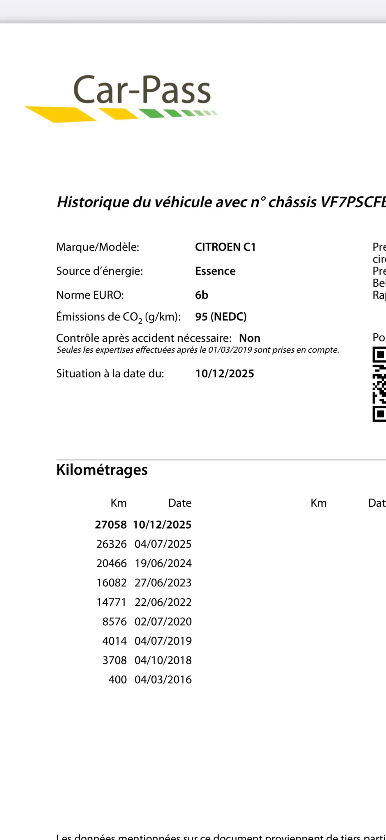 Citroen C1 1.0i * 27.000 KM * EURO 6B * MOTEUR TOYOTA ! — photo 13