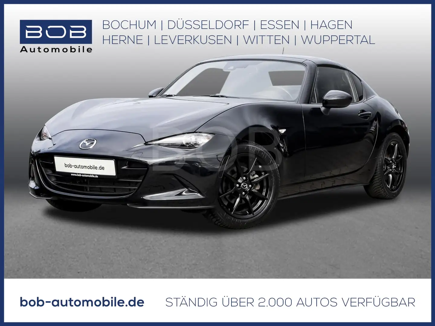 Mazda MX-5 1.5 Exclusive-Line NAVI SHZ KLIMA PDC LM BT Noir - 1