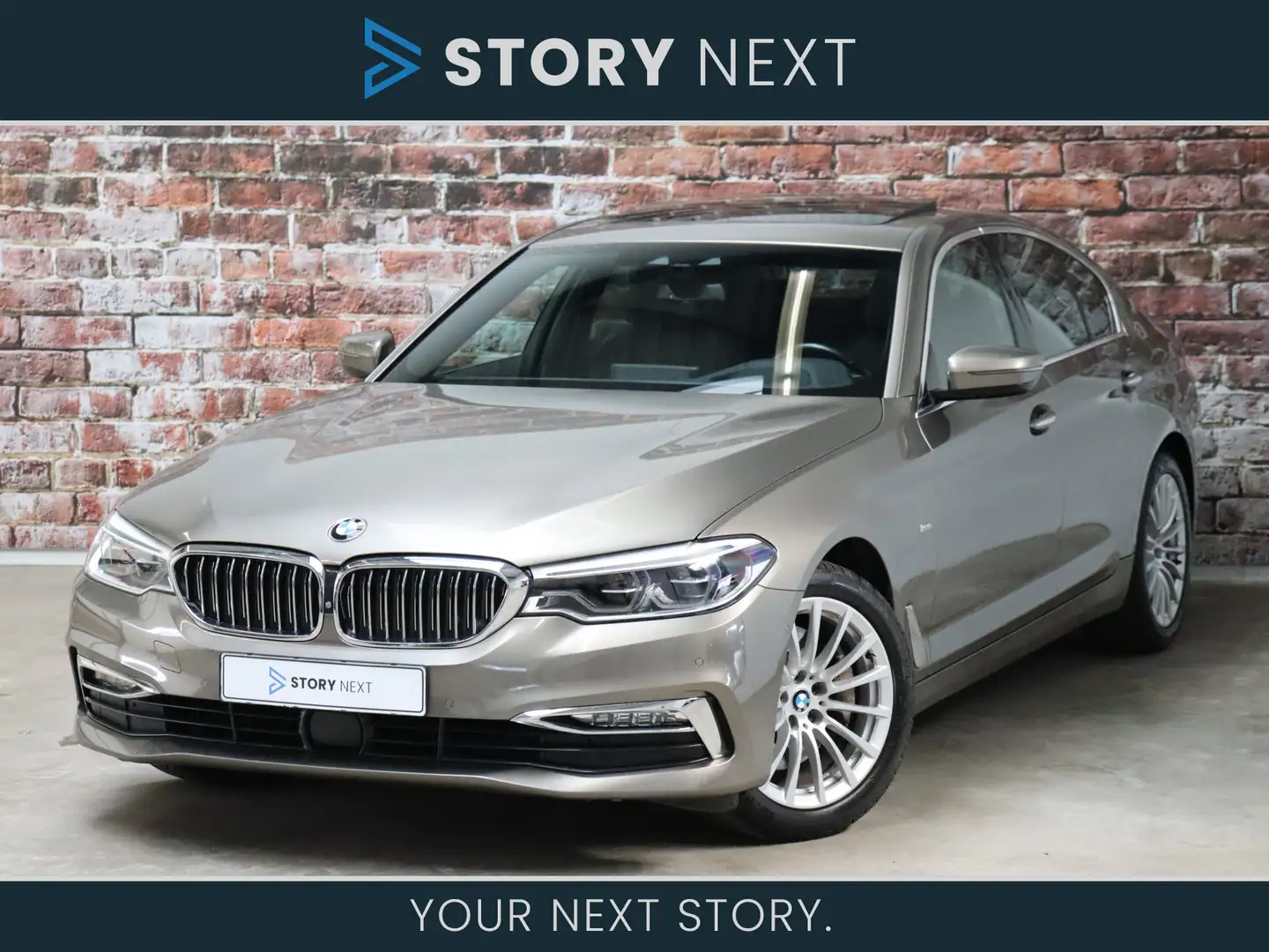 BMW 530 5 Serie Sedan 530i High Executive Luxury Line Auto Gris - 1