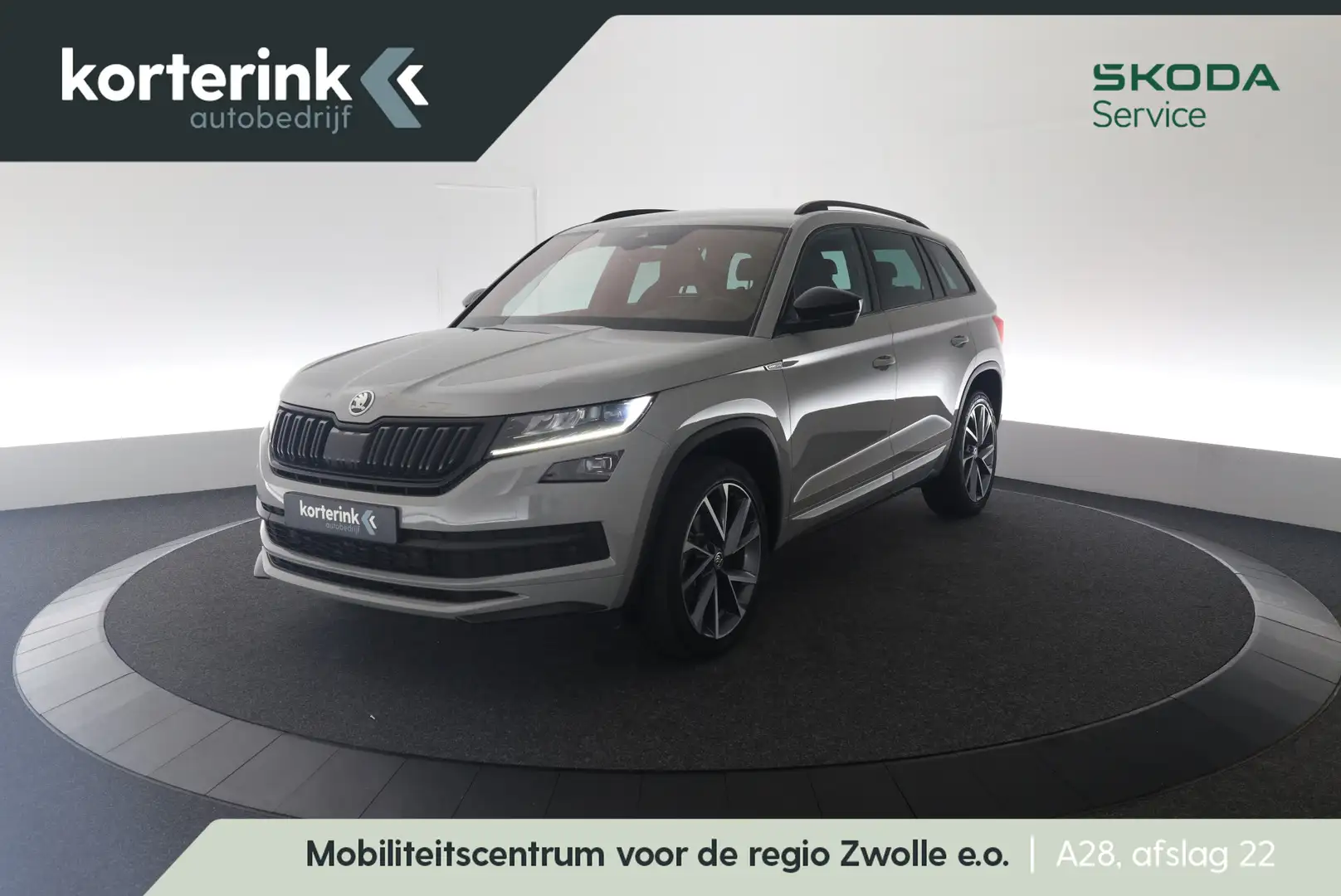 Skoda Kodiaq 1.5 TSI Sportline Business 7p. | ACC | 20" | Stoel Grijs - 1